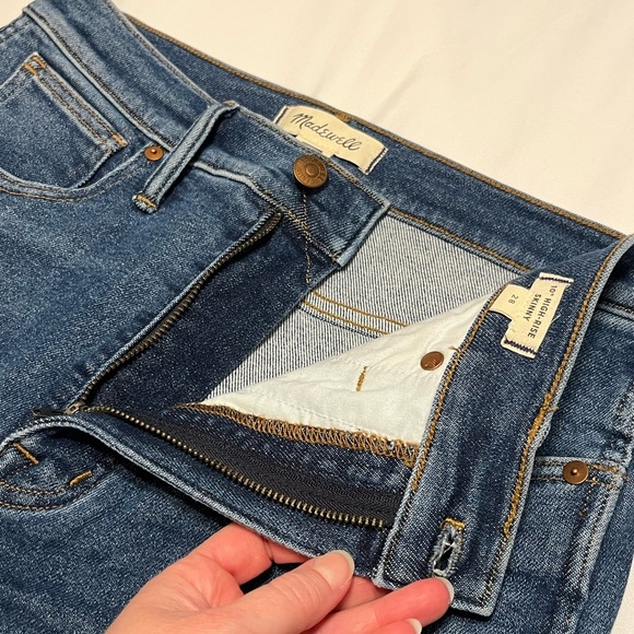 Madewell 10" High-Rise Skinny Jeans - Picture 13 of 15